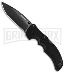 Cold Steel Recon 1 S35VN Folding Knife - Spear Point Black Plain
