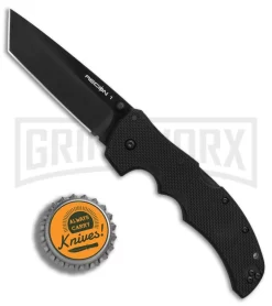 Cold Steel Recon 1 Black G-10 Tanto Lockback Knife - Black G-10 -Knives Sale Online Shop Cold Steel Recon 1 Tanto G10 black BHQ 80755 er bottlecap large