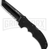Cold Steel Recon I Tanto Point Folding Knife - Black Serr