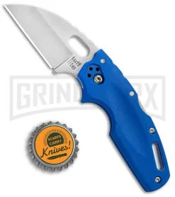 Cold Steel Tuff Lite Blue Folding Knife - Satin Plain -Knives Sale Online Shop Cold Steel Tuff Lite Tri Ad Blue 20LTB BHQ 51967 jr bottlecap 2 large