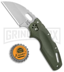 Cold Steel Tuff Lite OD Green Folding Knife - Satin Plain -Knives Sale Online Shop Cold Steel Tuff Lite Tri Ad OD Green 20LTG BHQ 51977 jr bottlecap 2 large