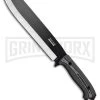 Elk Ridge Evolution Platform Machete (14.75") Black Micarta - Two-Tone Plain