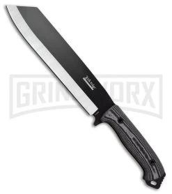 Elk Ridge Evolution Platform Machete (14.75") Black Micarta - Two-Tone Plain