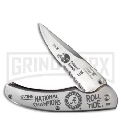Frost Cutlery Alabama 2018 Champs Manual Folding Knife - Satin Serr