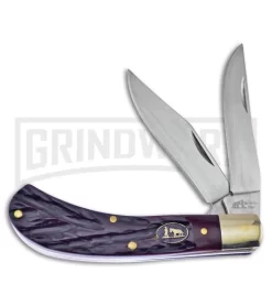 Frost Cutlery Black Hills Saddlehorn Brown Jigged Bone Pocket Knife