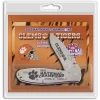 Frost Cutlery Clemson Champs Gray Manual Folding Knife - Satin Plain