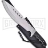 Frost Cutlery Combat Dagger Black Fixed Blade Knife - Satin Plain