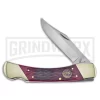 Frost Cutlery Ocoee River Mapache Red Lockback Knife