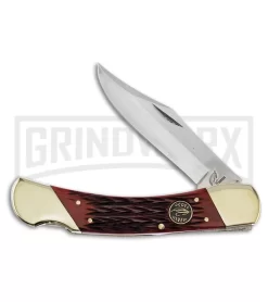 Frost Cutlery Ocoee River Rack Attack Red Lockback Knife
