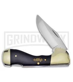 Frost Cutlery Steel Warrior Choctaw Buffalo Horn Lockback Knife