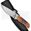 Frost Cutlery Steel Warrior Coon Hunter Molasses Fixed Blade Knife -Mirror Plain