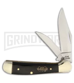Frost Cutlery Steel Warrior Copperhead Buffalo Horn Pocket Knife