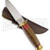 Frost Cutlery Trophy Stag Pheasant Walnut Fixed Blade Knife - Satin Plain