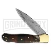 Frost Cutlery Whitetail Damascus Ram Lockback Knife