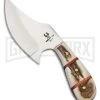 Frost Cutlery Whitetail Skinner Stag Fixed Blade Knife - Satin Plain