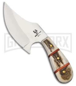 Frost Cutlery Whitetail Skinner Stag Fixed Blade Knife - Satin Plain