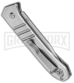 Ganzo Knives G719 Green G-10 Automatic Knife - Clip Point Stonewash -Knives Sale Online Shop Ganzo Knives G719 Green G 10 Clip Point SW G719 GR BP 24623 jr side large