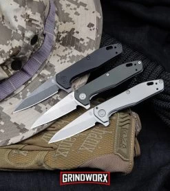 Gerber Fastball Urban Gray Aluminum Liner Lock Flipper Knife - Stonewash Plain -Knives Sale Online Shop Gerber Fastball Liner Lock Flipper Knife Flat Sage Stonewash 30 001610 BHQ 94211 kp hat gloves web large