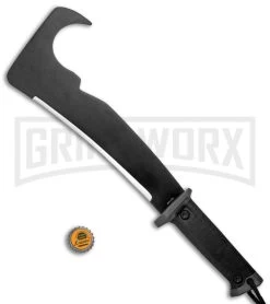 Gerber Gator Black GFN Machete Pro Fixed Blade - Black Plain -Knives Sale Online Shop Gerber Gator Machete Pro Fixed Blade Black Sharpening Stone 31 000705 BHQ 16324 jr bottlecap large