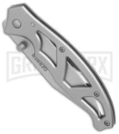 Gerber Paraframe 1 Folding Knife - Bead Blast Plain -Knives Sale Online Shop Gerber Paraframe I bb BHQ 16538 er spine large