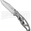 Gerber Paraframe II Gray Stainless Steel Frame Lock Knife - Satin Plain