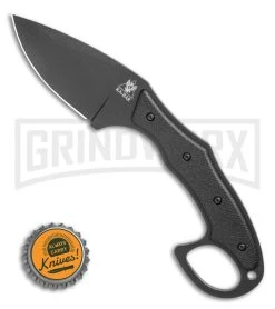 Ka-Bar TDI Pocket Strike Black Fixed Blade Knife - Black Plain -Knives Sale Online Shop Ka Bar TDI Pocket Strike Fixed Blade Knife 3.18 Black 2491 BHQ 120901 LS Bottlecap large