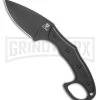Ka-Bar TDI Pocket Strike Black Fixed Blade Knife - Black Plain