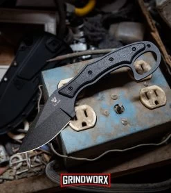 Ka-Bar TDI Pocket Strike Black Fixed Blade Knife - Black Plain -Knives Sale Online Shop Ka Bar TDI Pocket Strike Fixed Blade Knife Black 2491 BHQ 120901 kp power web large