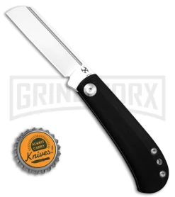 Kansept Knives Black G-10 Swan Bevy Slip Joint Knife Satin 154CM -Knives Sale Online Shop Kansept Knives Swan Bevy Slip Joint Knife Black G10 2in Satin BHQ 174032 td size large