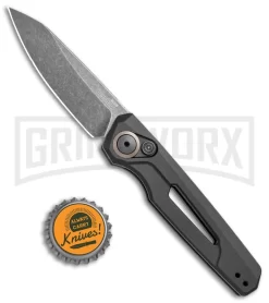 Kershaw Launch 11 Black Aluminum Automatic Knife - Blackwash Plain 8 Kershaw Launch 11 Black Aluminum Automatic Knife - Blackwash Plain -Knives Sale Online Shop Kershaw Launch 11 Auto Black Aluminum Blackwash 7550 BHQ 105982 jr bottlecap large
