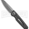 Kershaw Launch 11 Black Aluminum Automatic Knife - Blackwash Plain