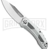 Kershaw Norad Frame Lock Knife Stainless Steel Satin Drop Point