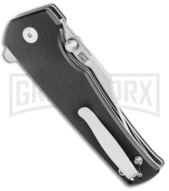 Kizer Vanguard Junges Liner Lock Knife Black G-10 - Satin Plain -Knives Sale Online Shop Kizer Vanguard Elstner Junges LL Black G 10 Satin BHQ 121161 jr side large
