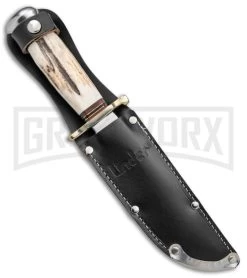 Linder Small Bowie Fixed Blade Knife - Polish Plain -Knives Sale Online Shop Linder Small Bowie Fixed Blade Polish GX 38935 jr sheath large