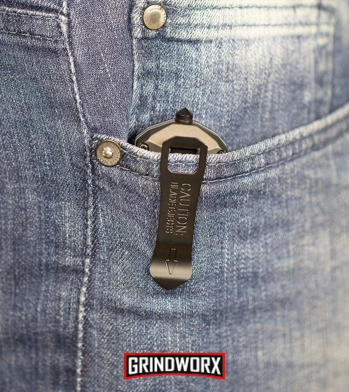 Smith & Wesson Spring Assisted Finger Actuator Spear Point OTF Knife - Black 6 Smith & Wesson Spring Assisted Finger Actuator Spear Point OTF Knife - Black - Image 6