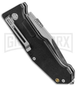 Mantis MT-7.2BS Folding Pry Knife - Satin Serr -Knives Sale Online Shop Mantis Folding Pry Serr MT 7 BHQ 13606 jr side large