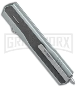 No Limit Night Stalker Blue OTF Automatic Knife - Satin Plain S90V -Knives Sale Online Shop No Limit Night Stalker Blue OTF Auto Satin Plain DP GX 37600 jr side large