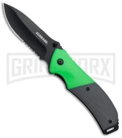 Schrade Three Piece Green Rubber Outdoor Combo Pack -Knives Sale Online Shop Schrade 3 Piece Outdoor Fixed Folder Axe Green Rubber Set SCP17 36CP BHQ 75970 jr folder large