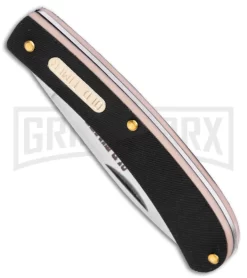 Schrade Old Timer OT Black Polymer Bowie Knife & Folder Satin Plain -Knives Sale Online Shop Schrade Old Timer OT Bowie Folder 1158653 BHQ 122407 jr folding spine large