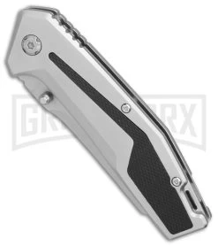 Schrade SCH705 Aluminum/Rubber Folding Knife - Bead Blast -Knives Sale Online Shop Schrade SCH705 Aluminum Rubber BB BHQ 81957 er spine large