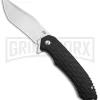 Schrade Scramble Black Aluminum Liner Lock Knife - Satin Plain
