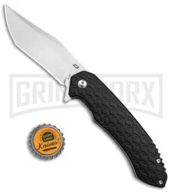 Schrade Scramble Black Aluminum Liner Lock Knife - Satin Plain -Knives Sale Online Shop Schrade Scramble LLK Black Aluminum 3in Satin BHQ 140097 td size large