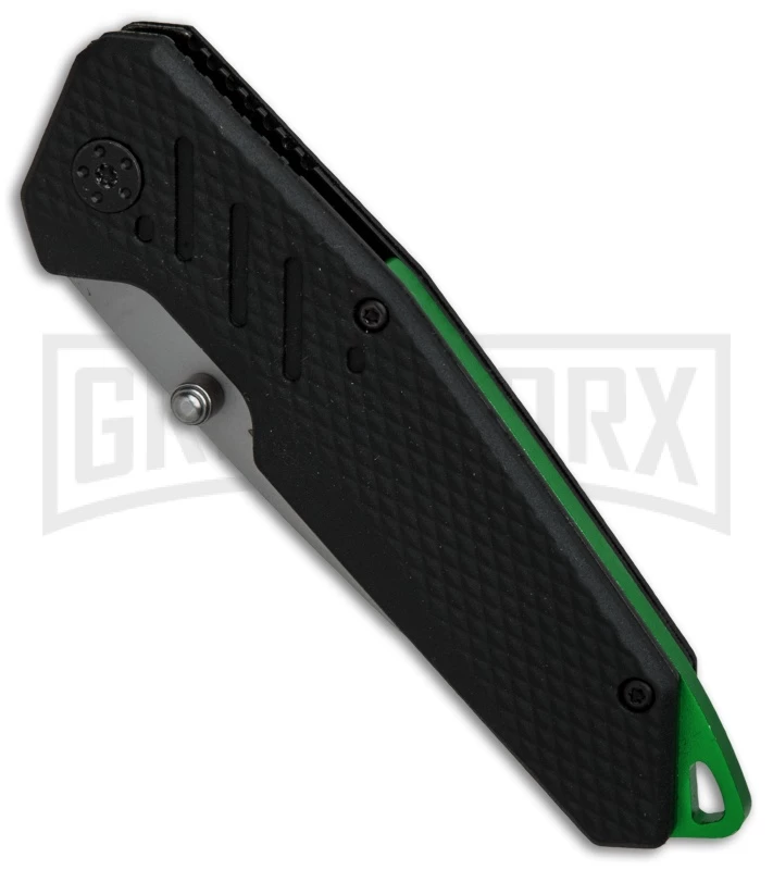 Schrade 1084293 Tanto Liner Lock Black Rubber Folding Knife - Bead Blast 3 Schrade 1084293 Tanto Liner Lock Black Rubber Folding Knife - Bead Blast - Image 3