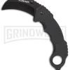 Schrade Trainer Karambit Black G-10 Folding Knife - Black Plain