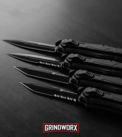 Smith & Wesson Spring Assisted Finger Actuator Spear Point OTF - Black Serr -Knives Sale Online Shop Smith Wesson OTF Assist Finger Actuator SWOTF9 B BHQ 67476 BS BHQ 67475 TB BHQ 67477 TBS BHQ 67474 jr lifestyle large 1