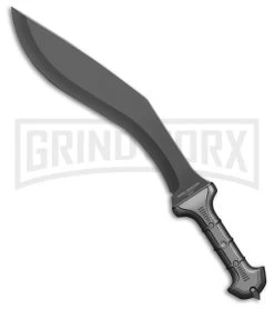 United Cutlery Combat Commander Gladius Black TPR Fixed Blade Knife - Black