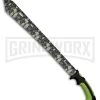 Z-Hunter Craniums Green Machete - Black Plain