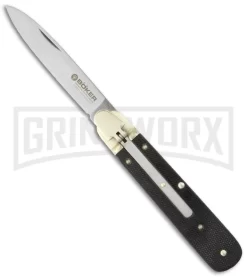 Boker Leverlock 714 Black G-10 Manual Folding Knife