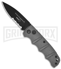 Boker Kalashnikov 74 Gray Automatic Knife - D2 Black Serr