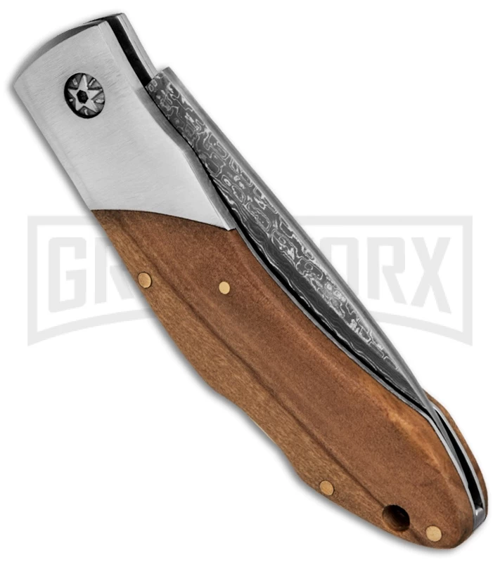 Boker Magnum Caveman Folding Knife - Damascus Plain 2 Boker Magnum Caveman Folding Knife - Damascus Plain - Image 2
